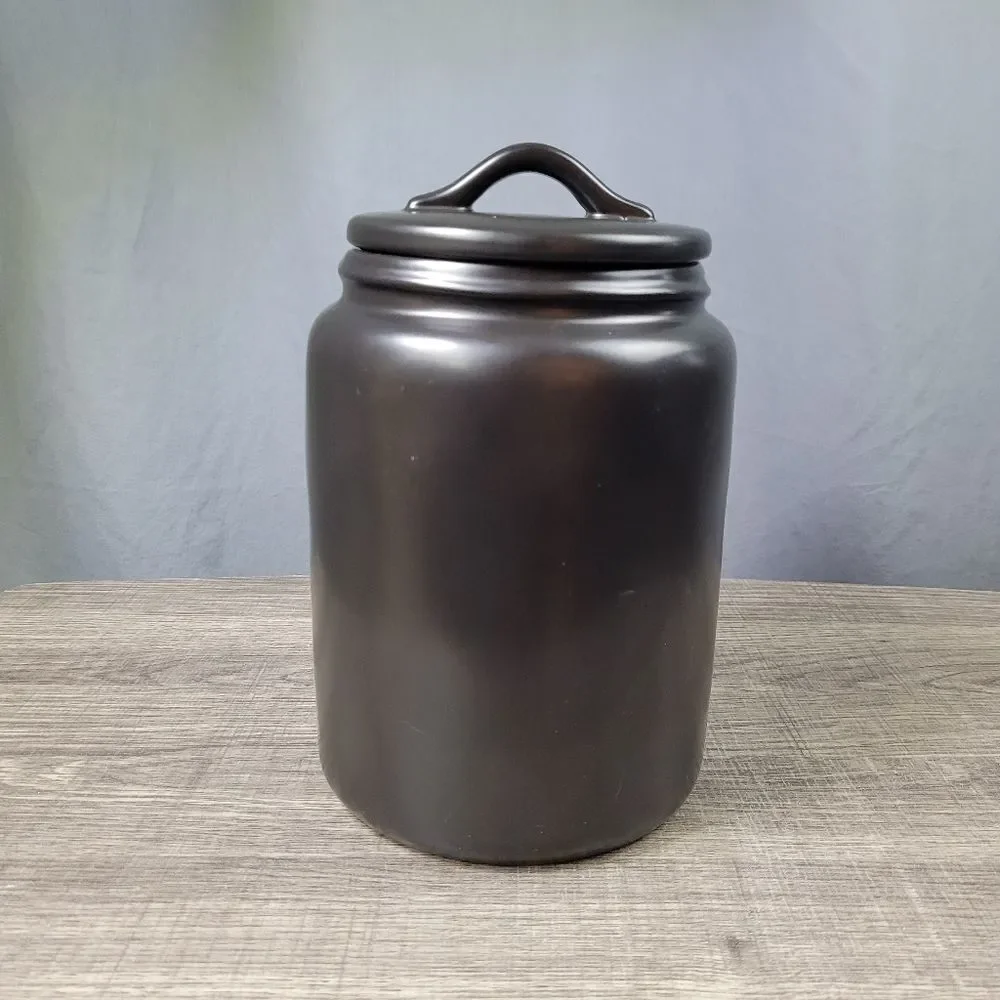 Rae Dunn Artisan Collection Trick for Dog Treats Halloween‎ Canister